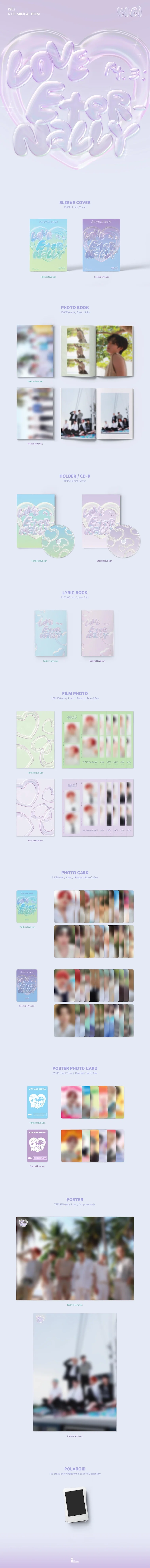 WEi - Love Pt.3 : Eternally - 6th EP Album - Image 2