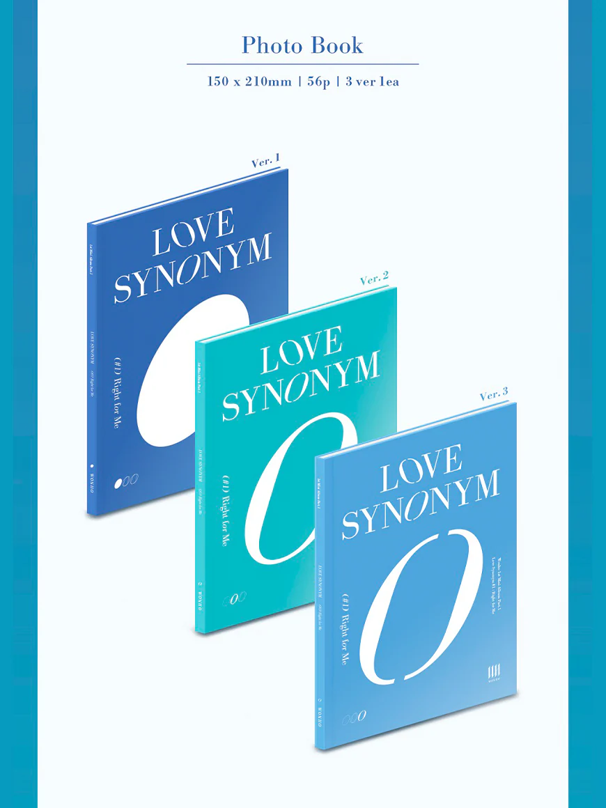 Wonho - Love Synonym - (#1) Right for Us - 1st Mini Album - Image 2