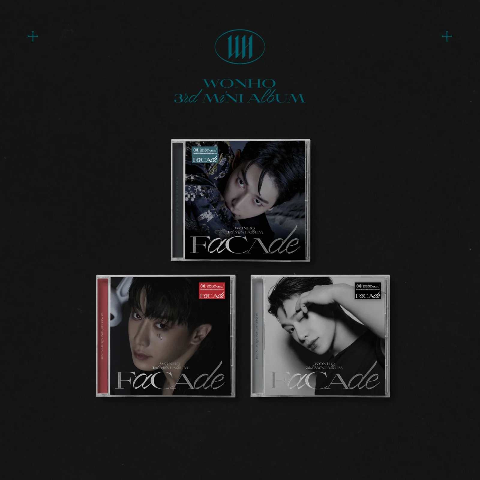 Wonho - FACADE - 3rd Mini Album (Jewel Ver.)