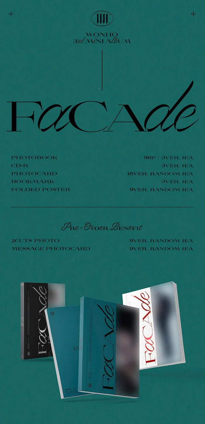 Wonho - FACADE - 3rd Mini Album - Image 2