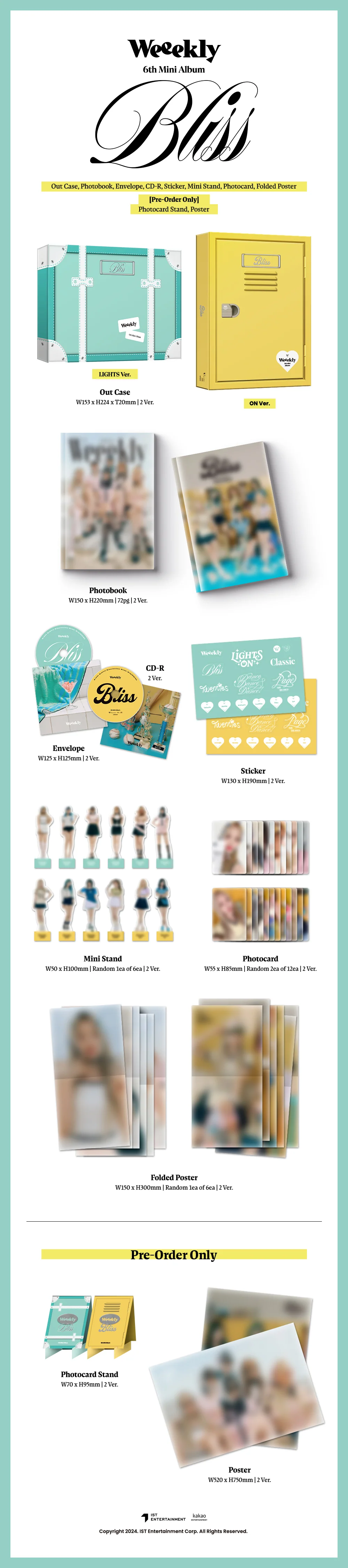 Weeekly - Bliss - 6th Mini Album - Image 2