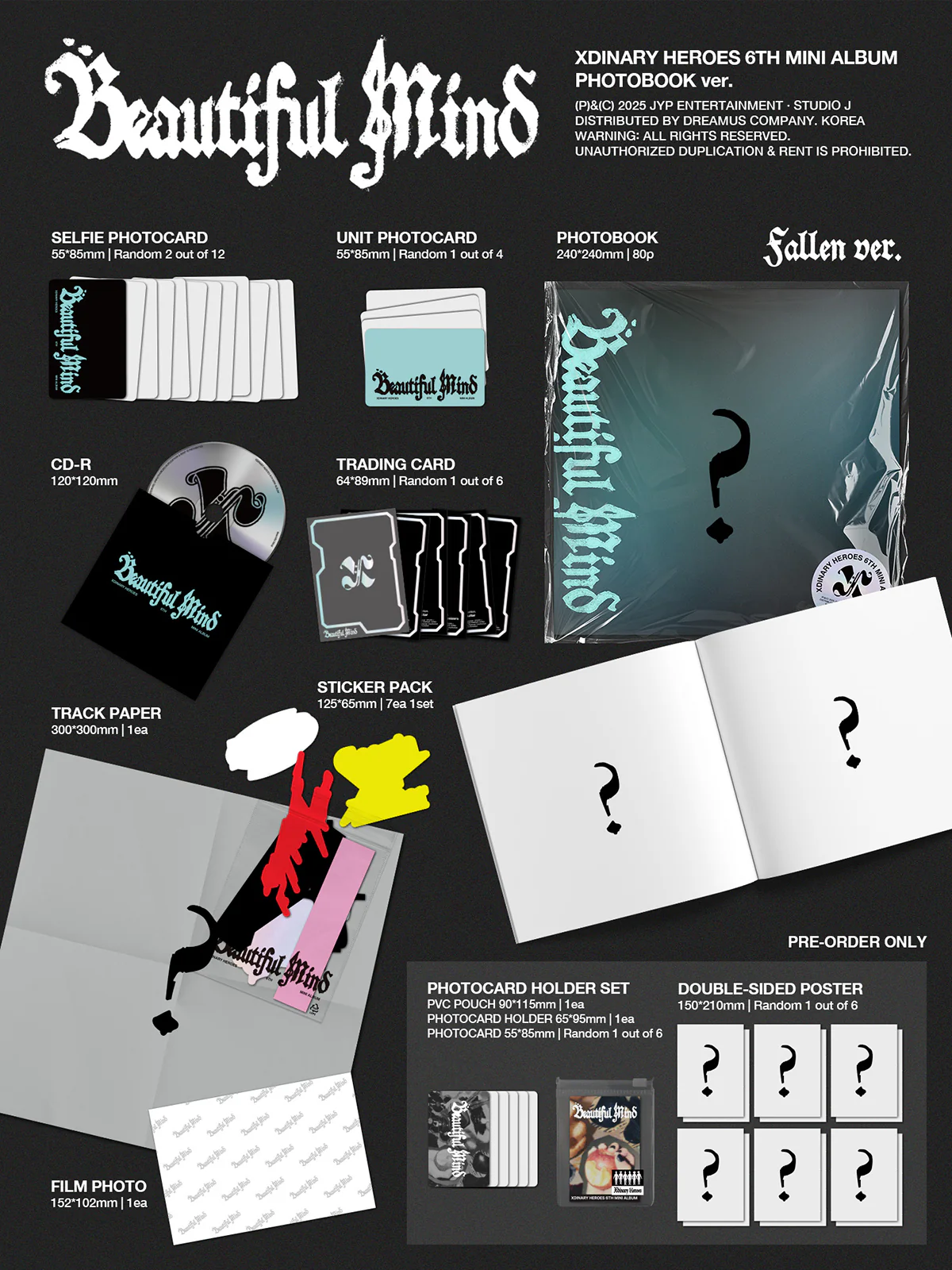 Xdinary Heroes - Beautiful Mind - 6th Mini Album - Image 3