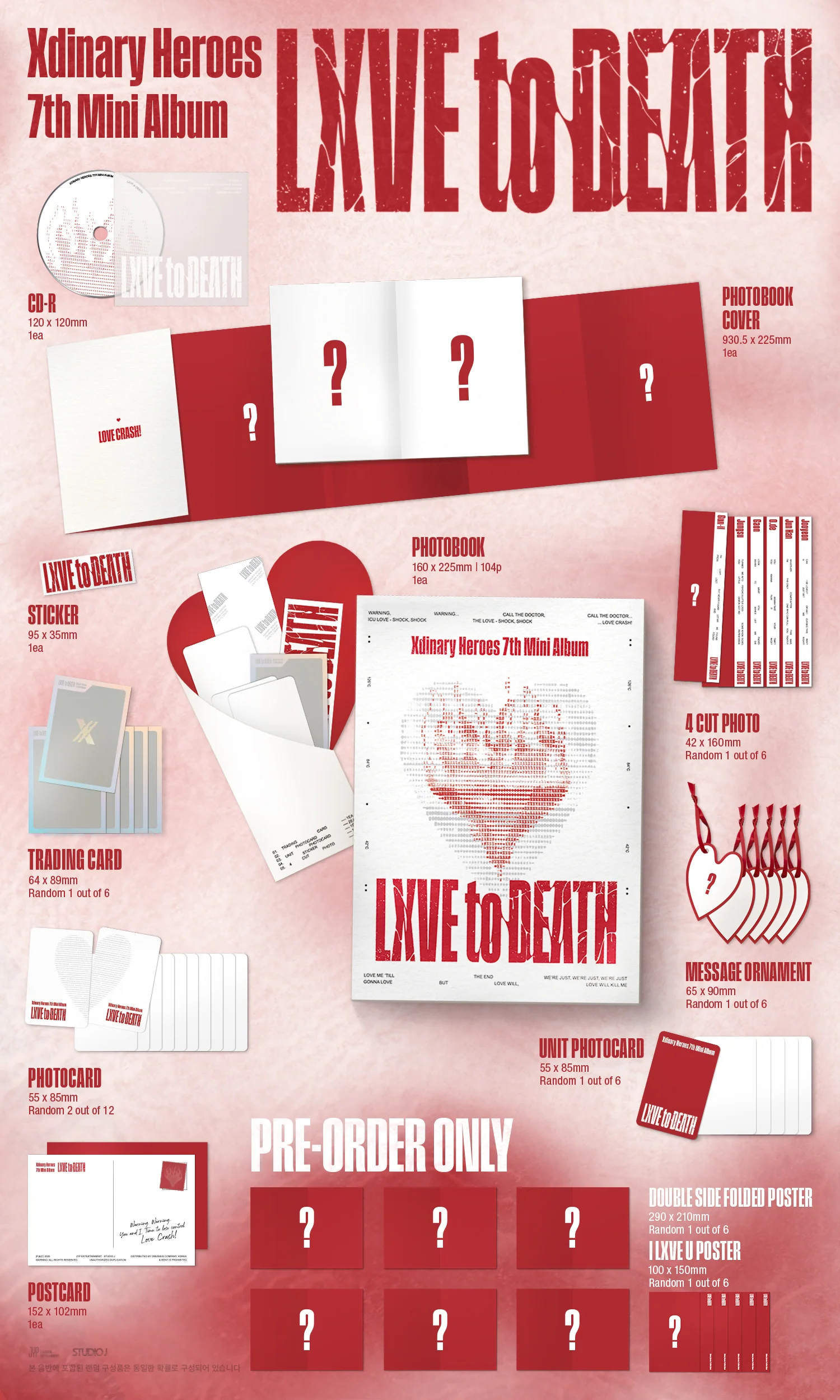 Xdinary Heroes - LXVE to DEATH - 7th Mini Album (Photobook Ver.) - Image 2