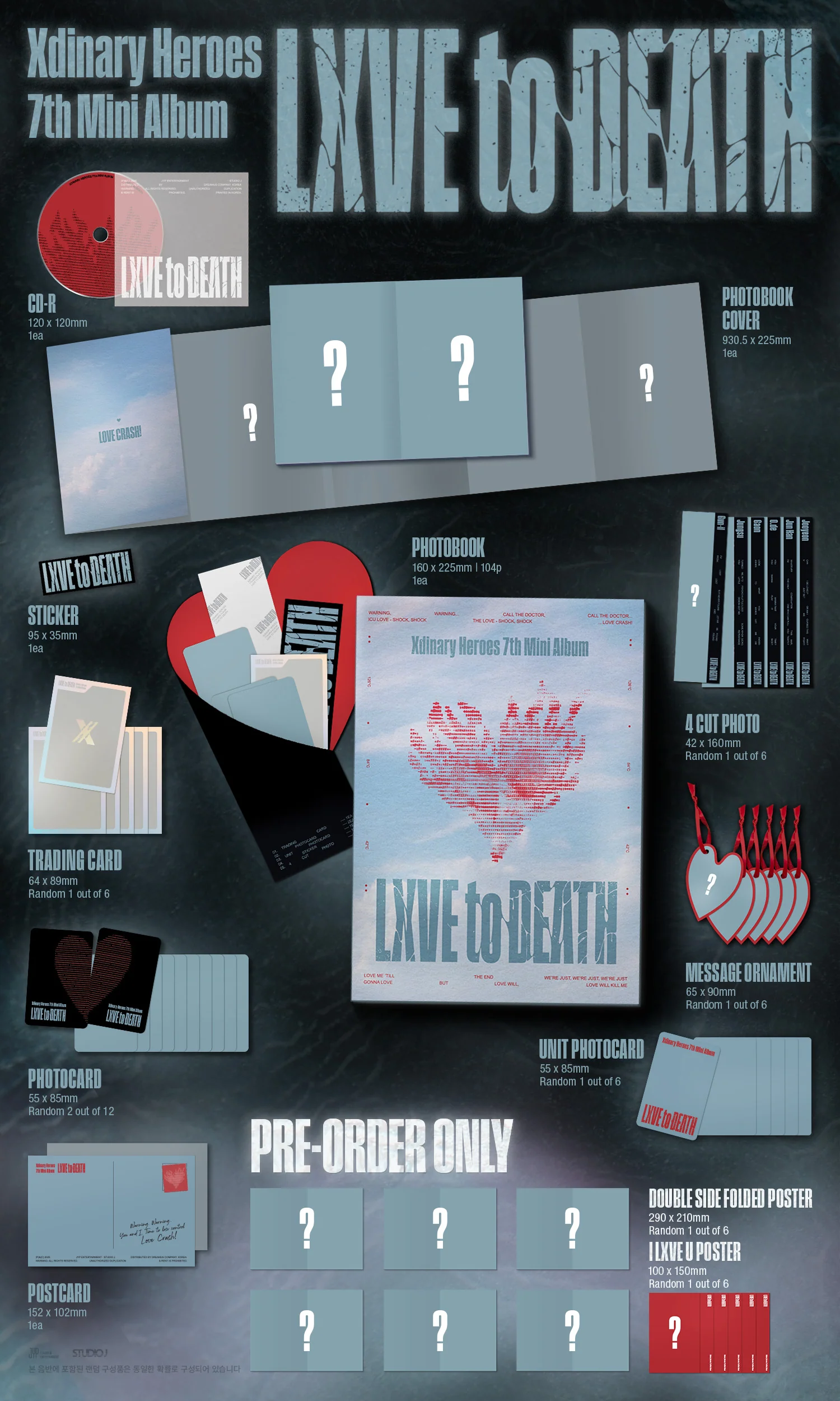 Xdinary Heroes - LXVE to DEATH - 7th Mini Album (Photobook Ver.) - Image 3