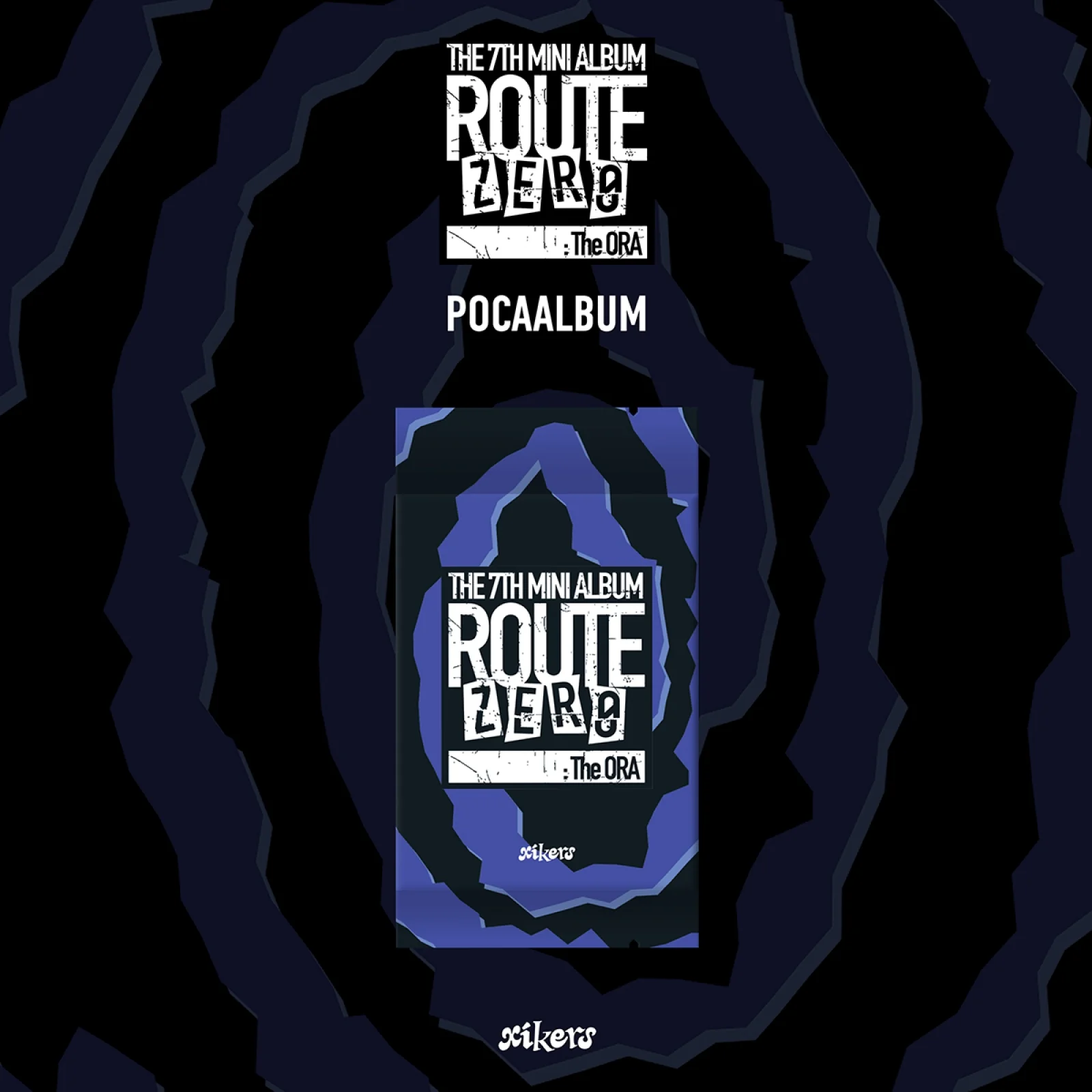 xikers - ROUTE ZERO : The ORA - 7th Mini Album (Pocaalbum Ver.)