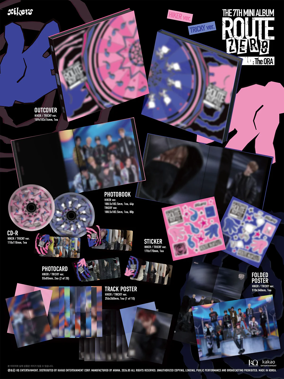 xikers - ROUTE ZERO : The ORA - 7th Mini Album - Image 4