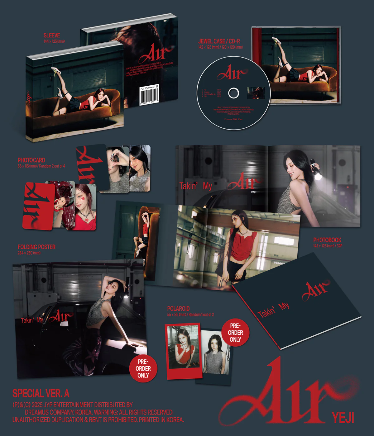 YEJI (ITZY) - Air - Album (Special Ver.) - Image 2