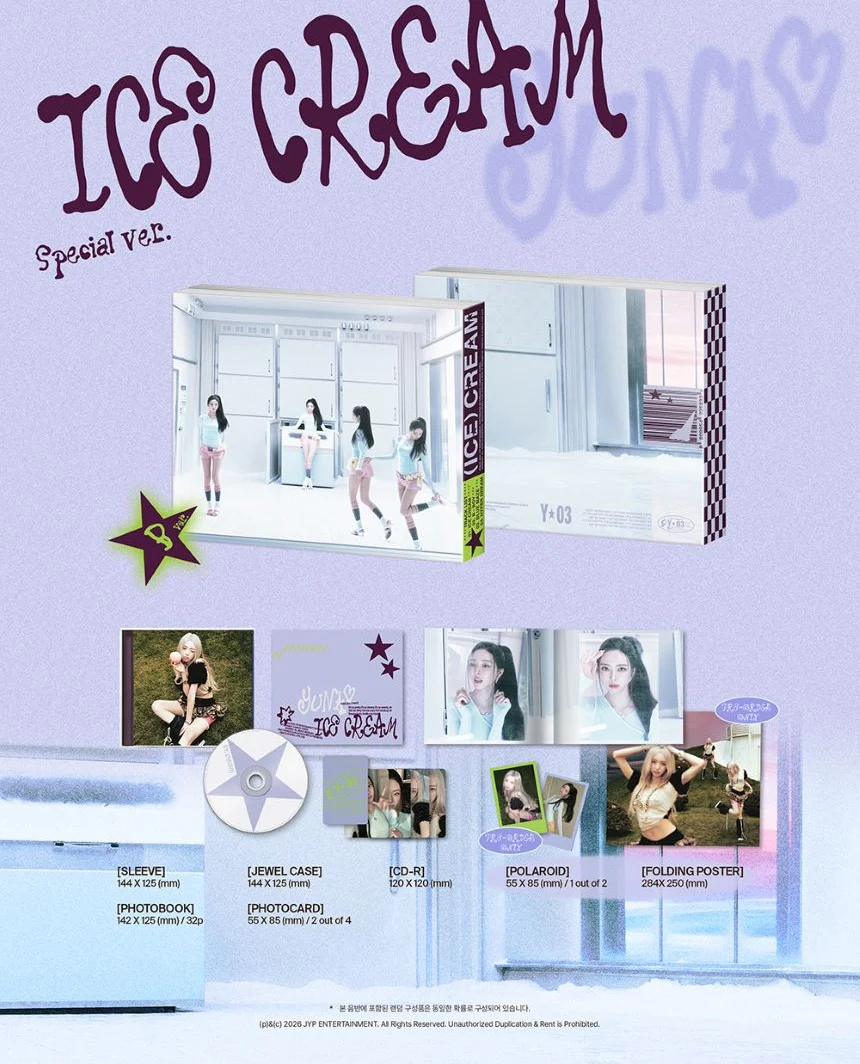 YUNA (ITZY) - Ice Cream - Album (Special Ver.) - Image 3