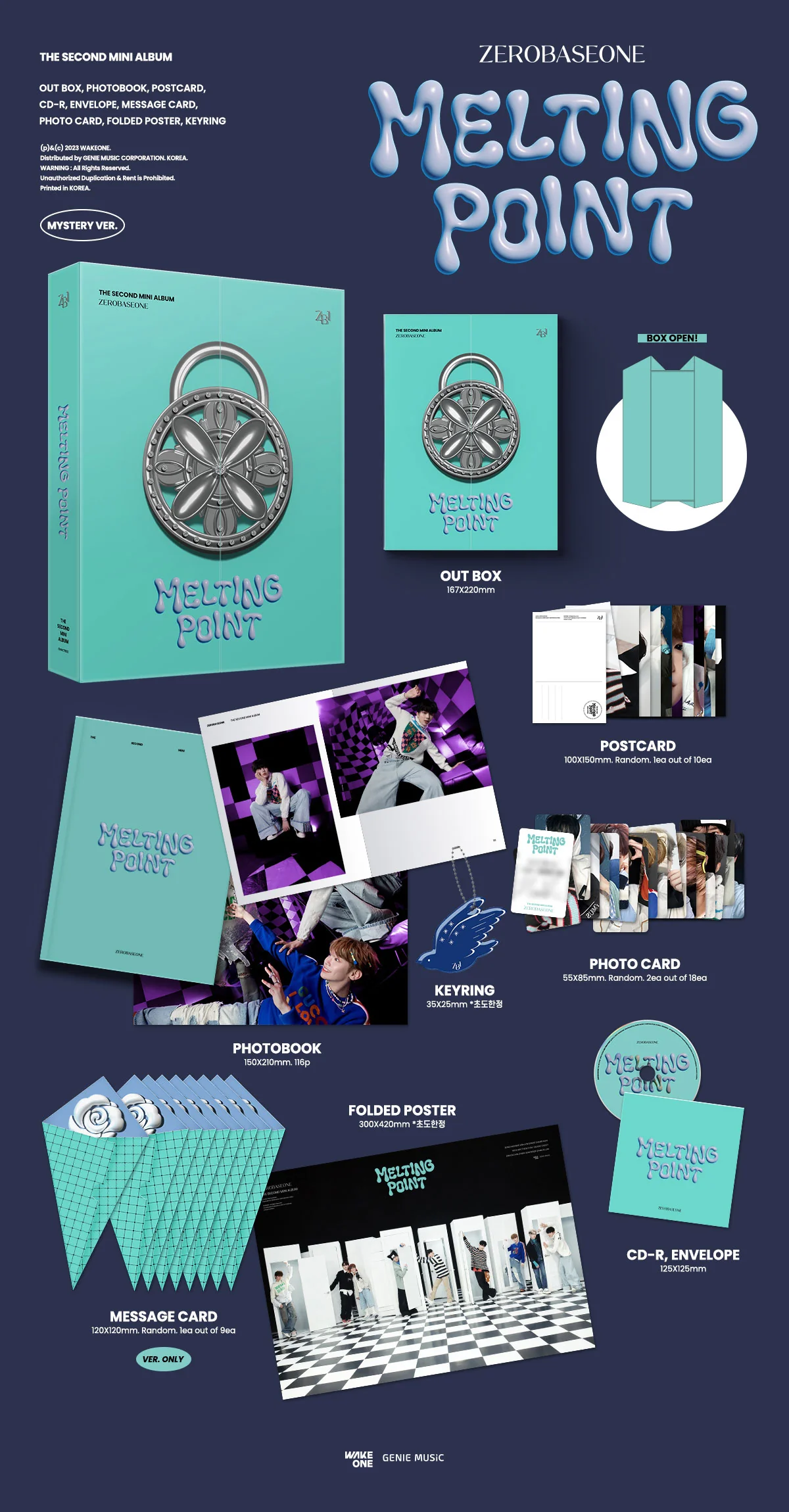 ZEROBASEONE - MELTING POINT - 2nd Mini Album - Image 4
