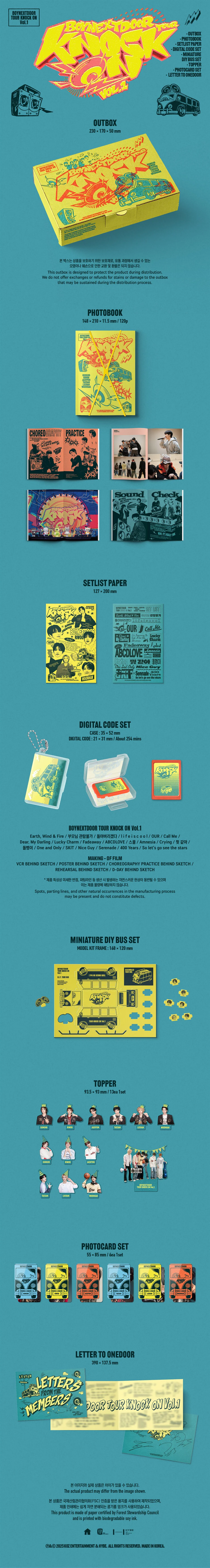 BOYNEXTDOOR - BOYNEXTDOOR TOUR ’KNOCK ON Vol.1’ - Photobook - Image 3