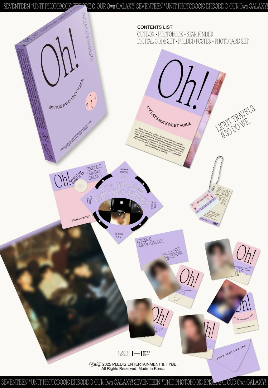 SEVENTEEN - Episode: Oh, My Days and Sweet Voice - Unit Photobook C - Image 2