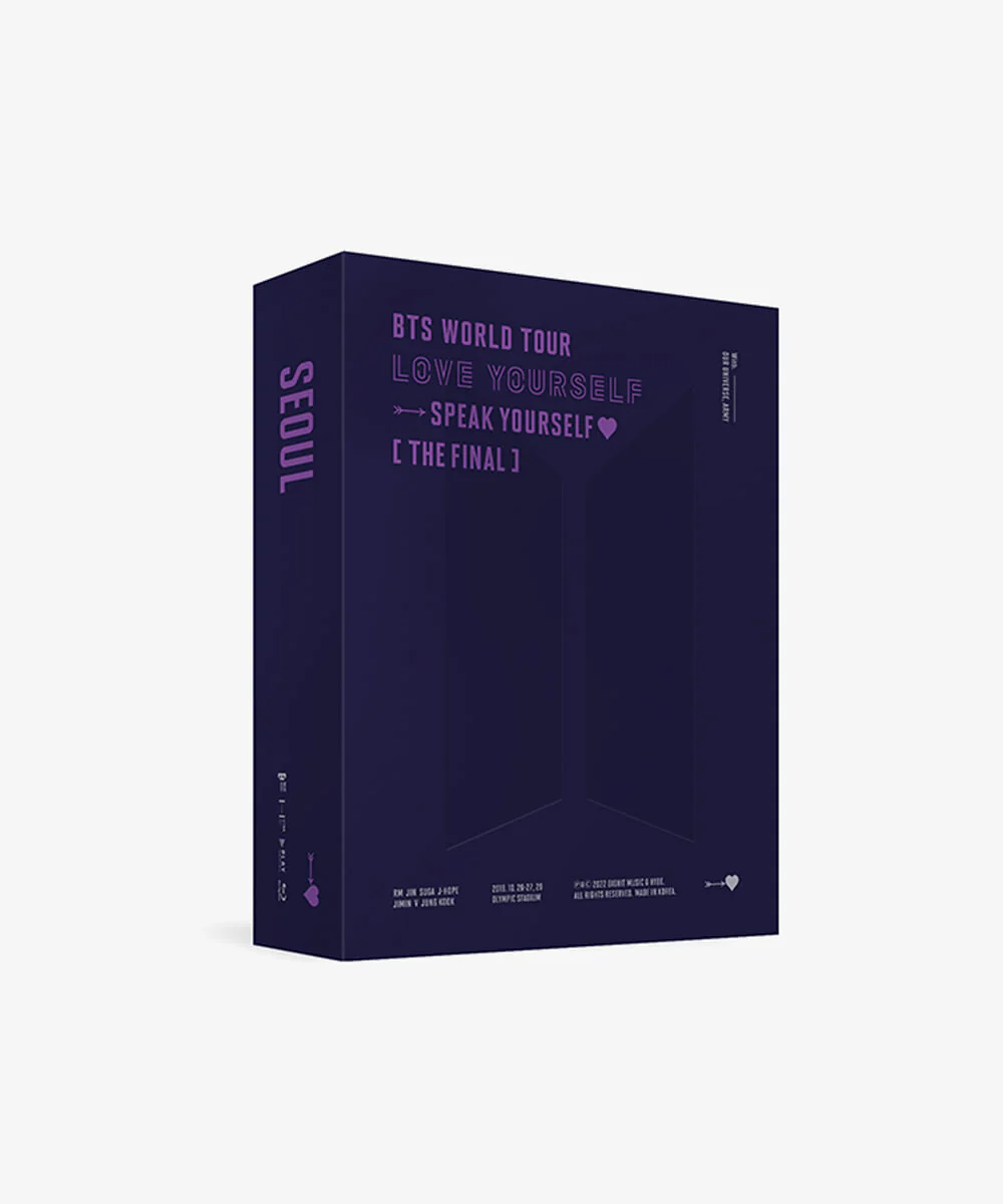 BTS - WORLD TOUR ’LOVE YOURSELF : SPEAK YOURSELF’ [THE FINAL] - Blu-ray