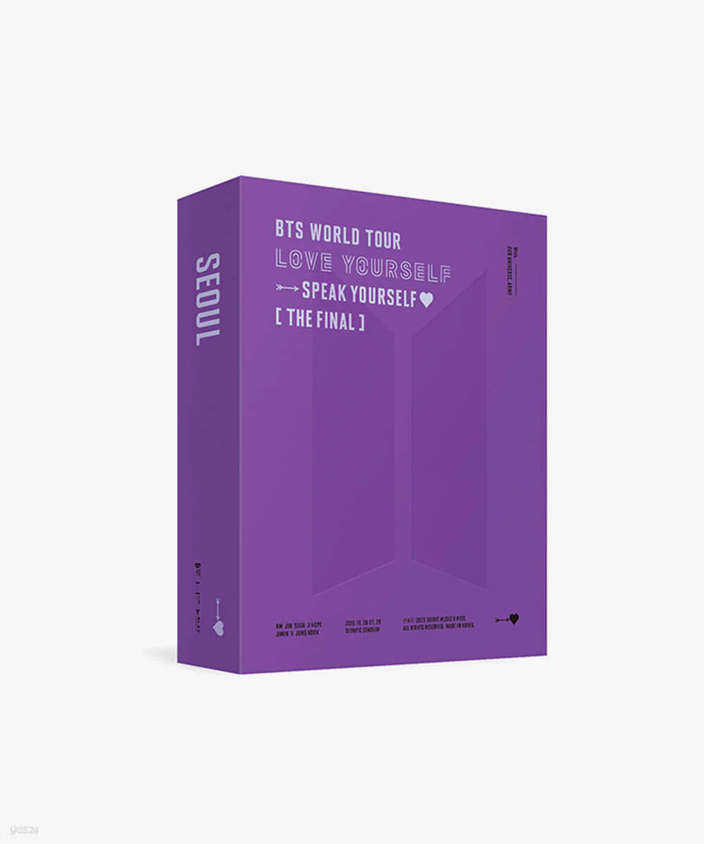 BTS - WORLD TOUR ’LOVE YOURSELF : SPEAK YOURSELF’ [THE FINAL] - Digital Code