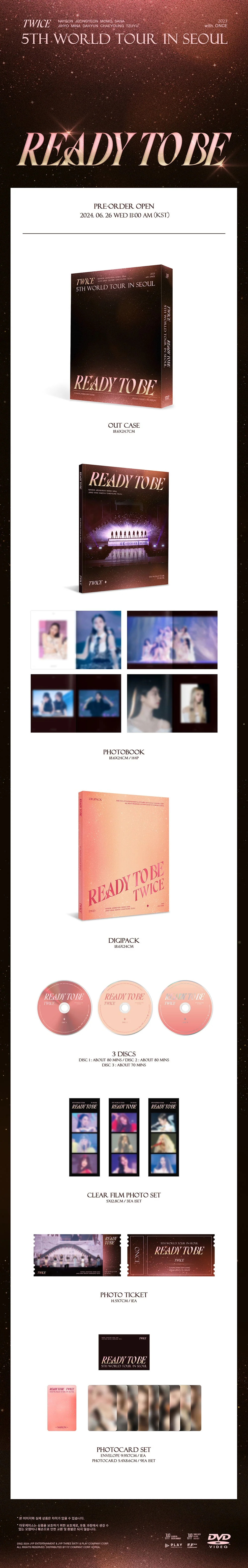 TWICE - TWICE 5th World Tour - Ready to be in SEOUL - DVD - Image 2