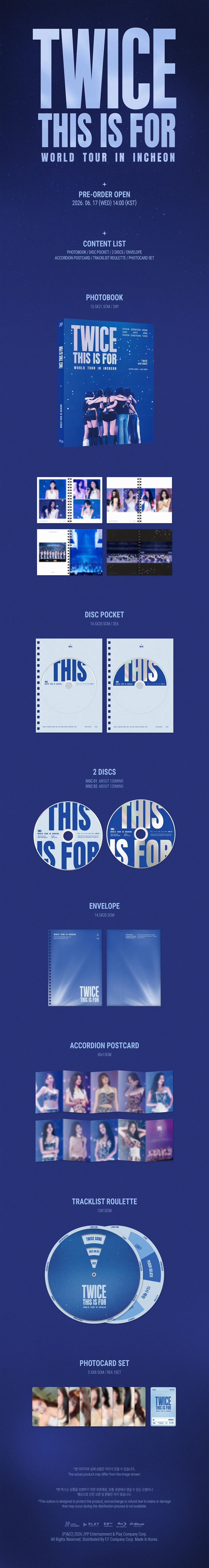 (Pre-Order) TWICE - THIS IS FOR WORLD TOUR IN INCHEON - Blu-ray - Image 2