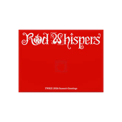 TWICE - 2026 - Red Whispers - Season's Greetings