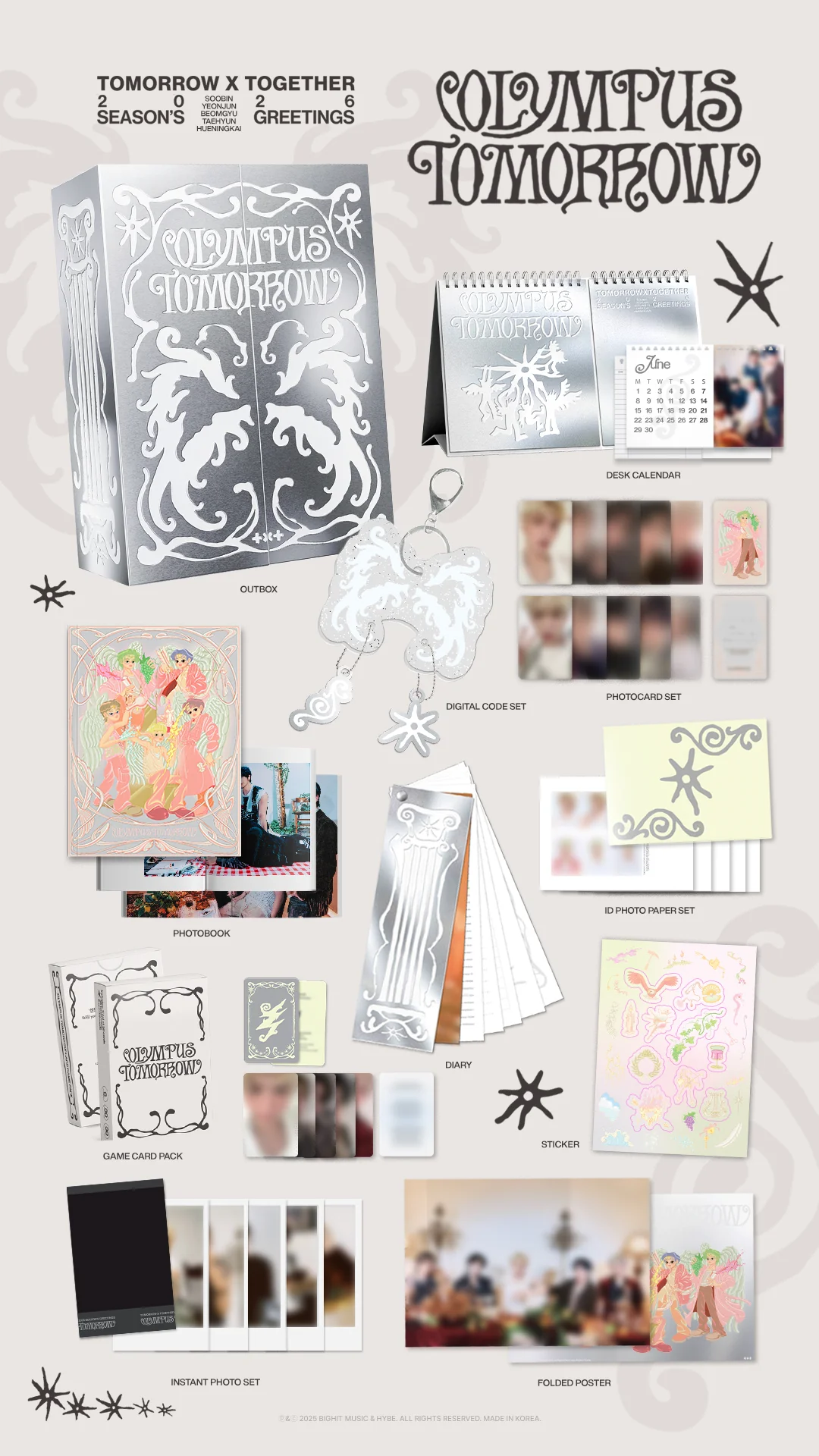 TXT - 2026 - Olympus Tomorrow - Season's Greetings - Image 2