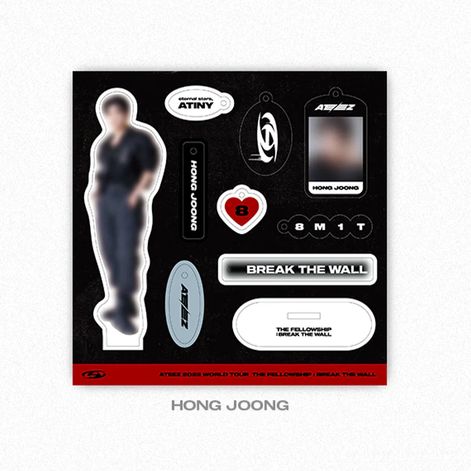 ATEEZ - THE FELLOWSHIP. : BREAK THE WALL - Acrylic Kit (HONGJOONG Ver.)