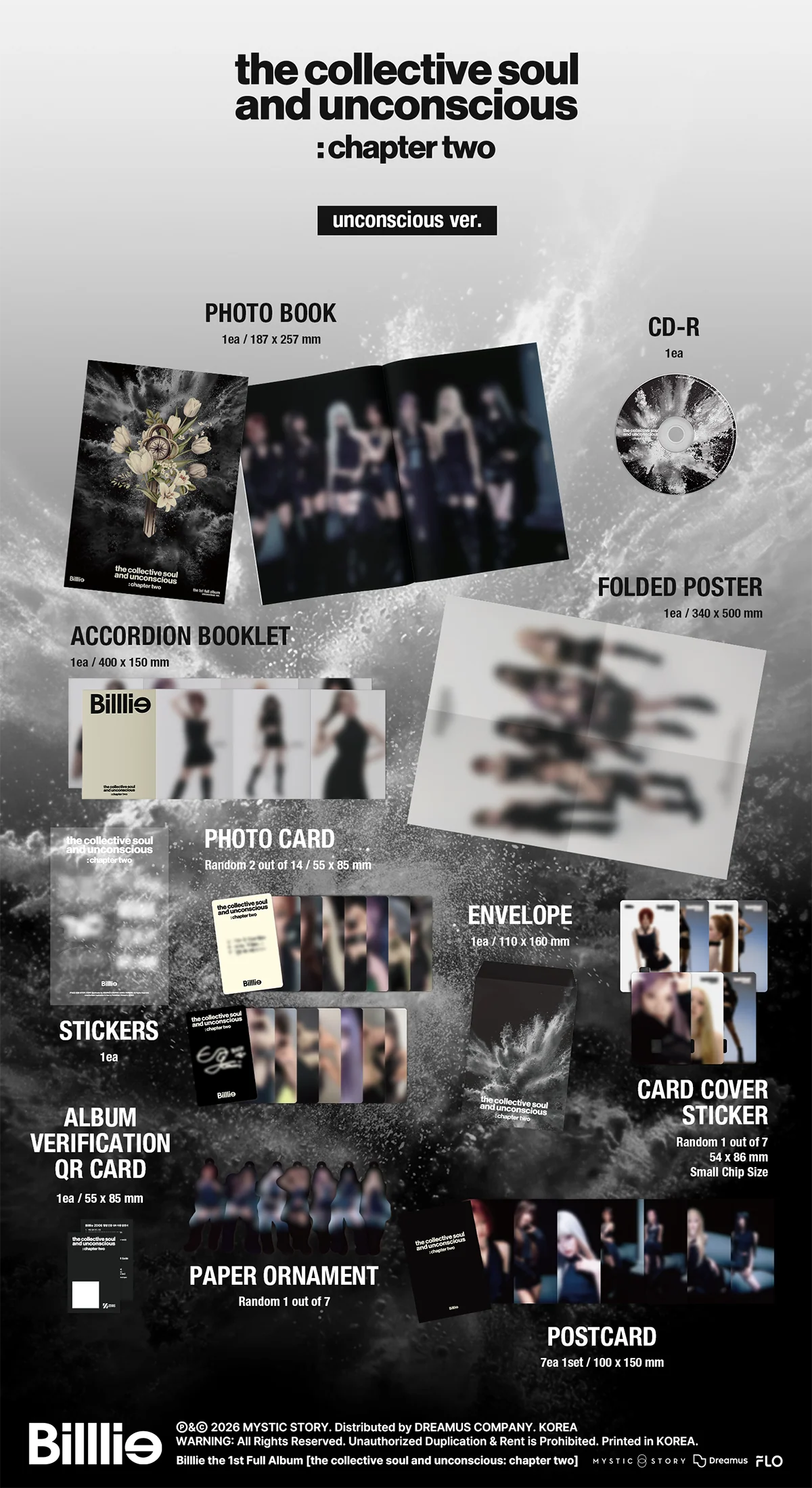 (EUROPE SIGNED ALBUM EVENT) BILLLIE the 1st Full Album [the collective soul and unconscious: chapter two] - Image 3