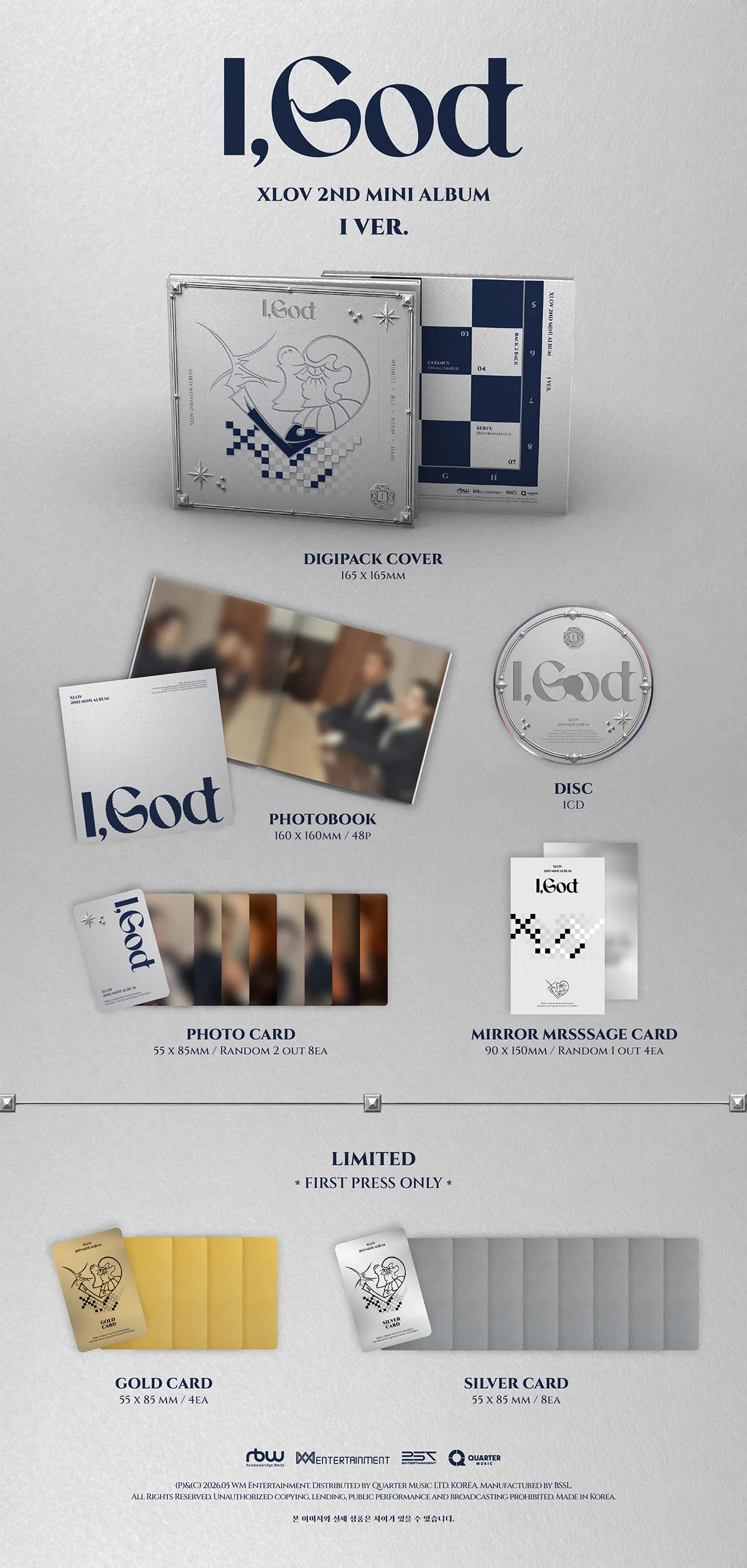 XLOV - I, God - 2nd Mini Album - Image 7