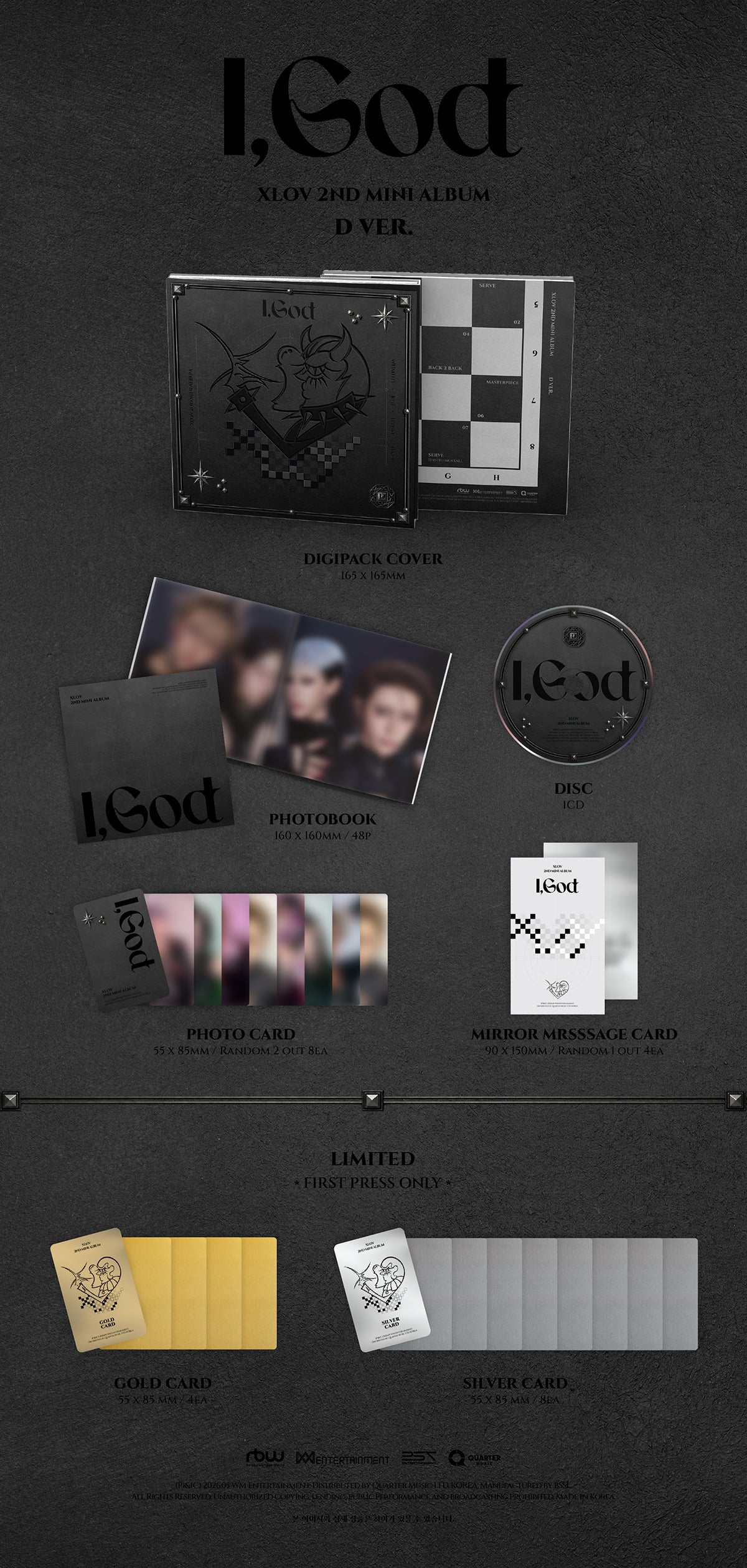 XLOV - I, God - 2nd Mini Album - Image 9